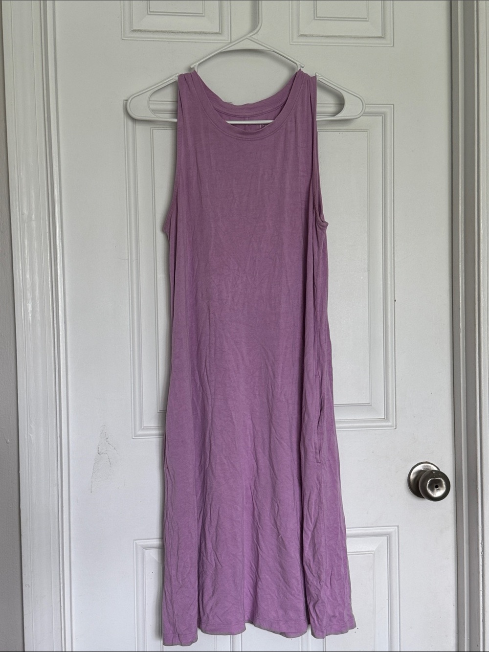 Time and Tru Lavender Sleeveless Maxi Dress